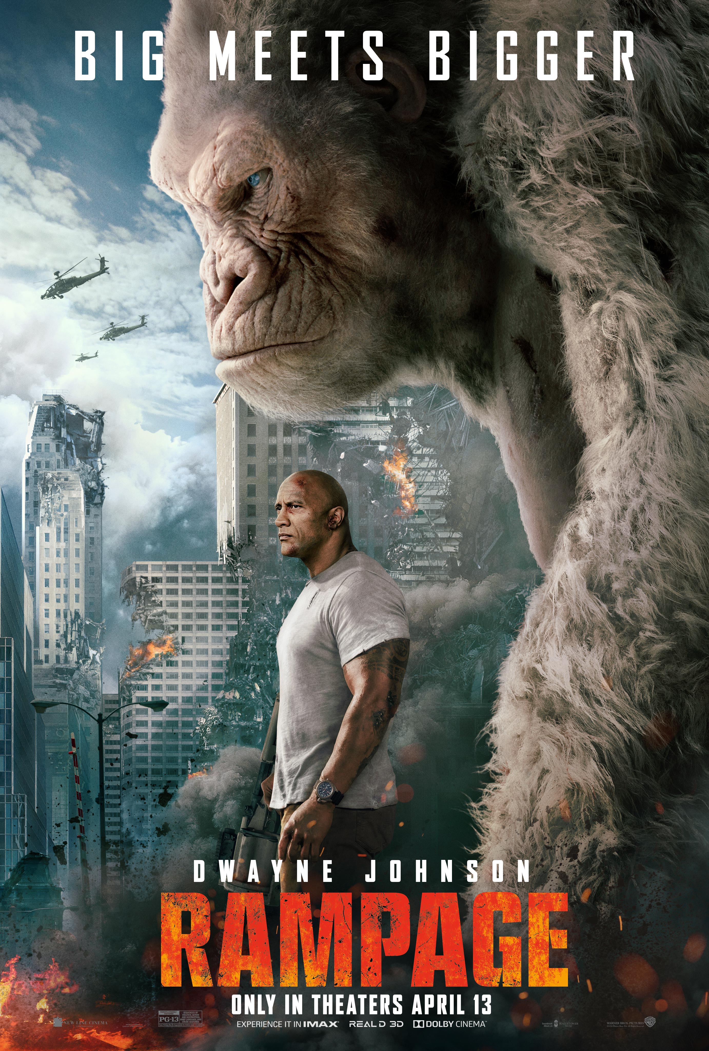 Rampage at an AMC Theatre near you