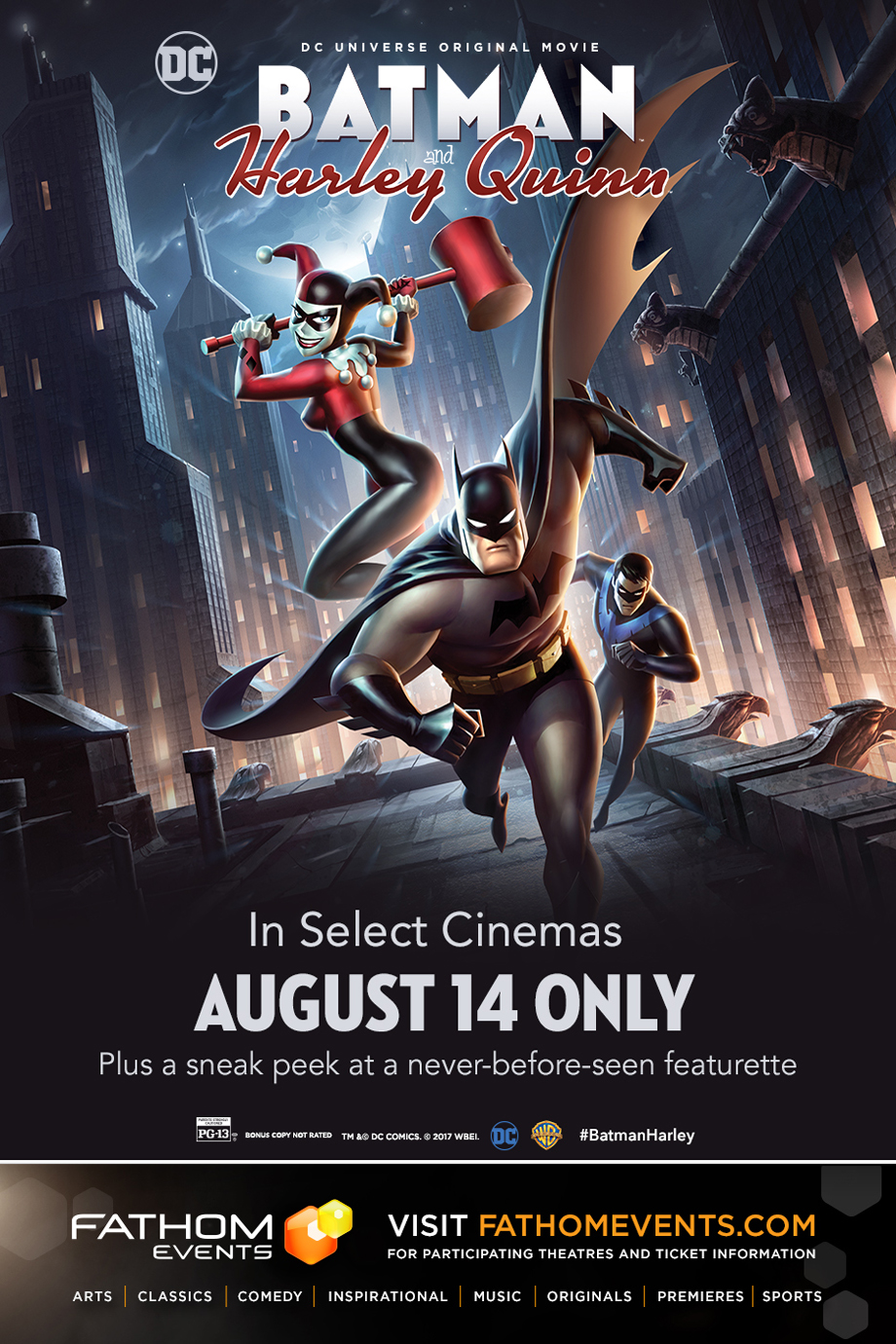 Batman And Harley Quinn At An Amc Theatre Near You