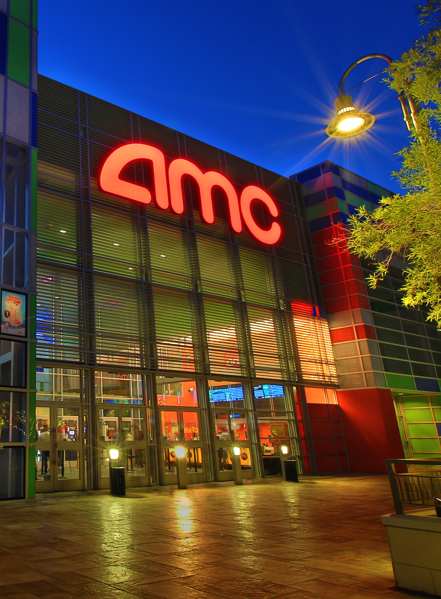 Amc Movie Theaters At Night