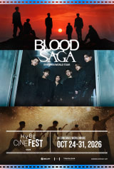 ENHYPEN WORLD TOUR 'BLOOD SAGA' poster