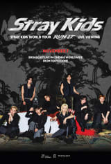 Stray Kids World Tour 'RUN IT' LIVE VIEWING poster