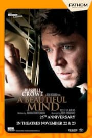 A Beautiful Mind 25th Anniversary poster
