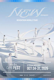 SEVENTEEN WORLD TOUR 'NEW_' poster