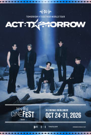 TOMORROW X TOGETHER WORLD TOUR 'ACT : TOMORROW' poster