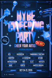 HYBE CHEERING PARTY poster