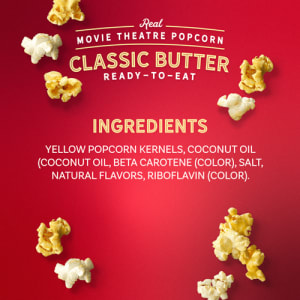 This AMC popcorn butter station has 3 buttons to dispense butter