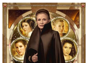Artist Tribute To Carrie Fisher