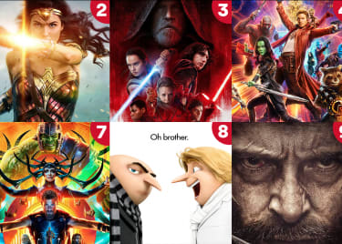 Top Ten Movies of 2017