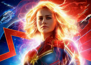 Captain Marvel Explodes With Power