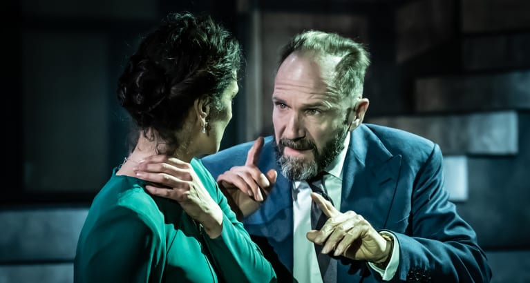 Macbeth: Ralph Fiennes & Indira Varma