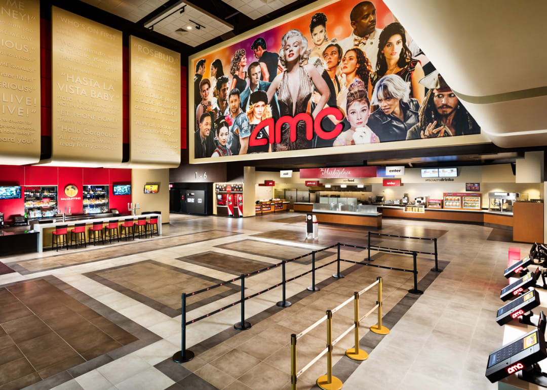 AMC Theatre lobby