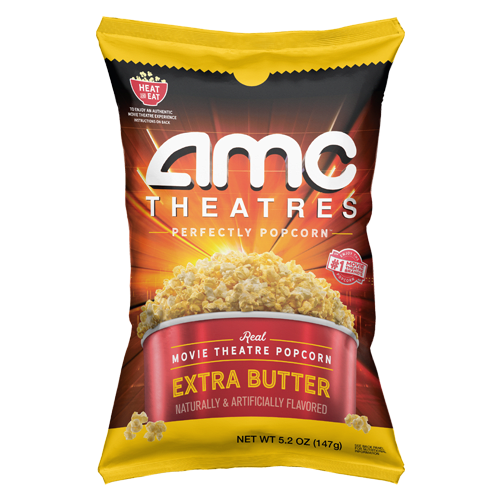 AMC Theatres Extra Butter Ready-To-Eat Popcorn