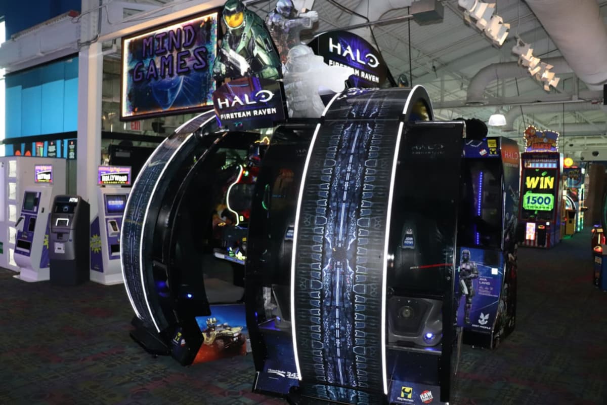 Halo arcade game