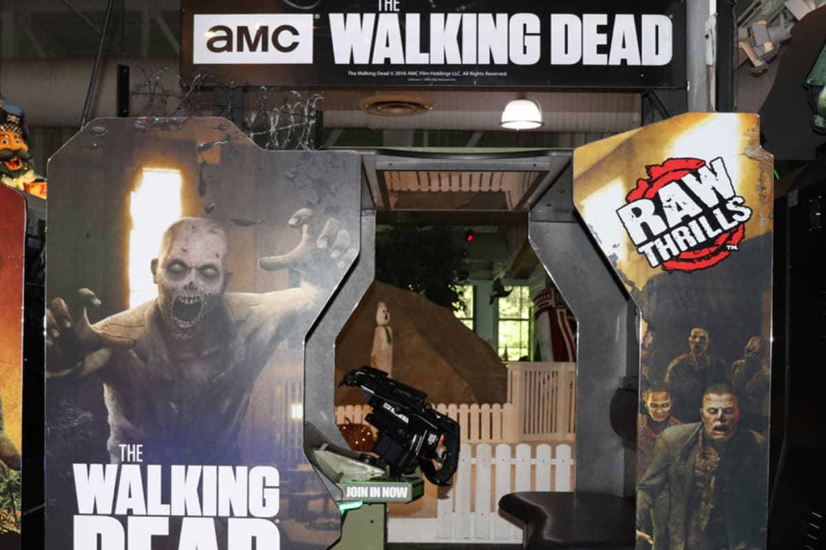 The Walking Dead arcade game
