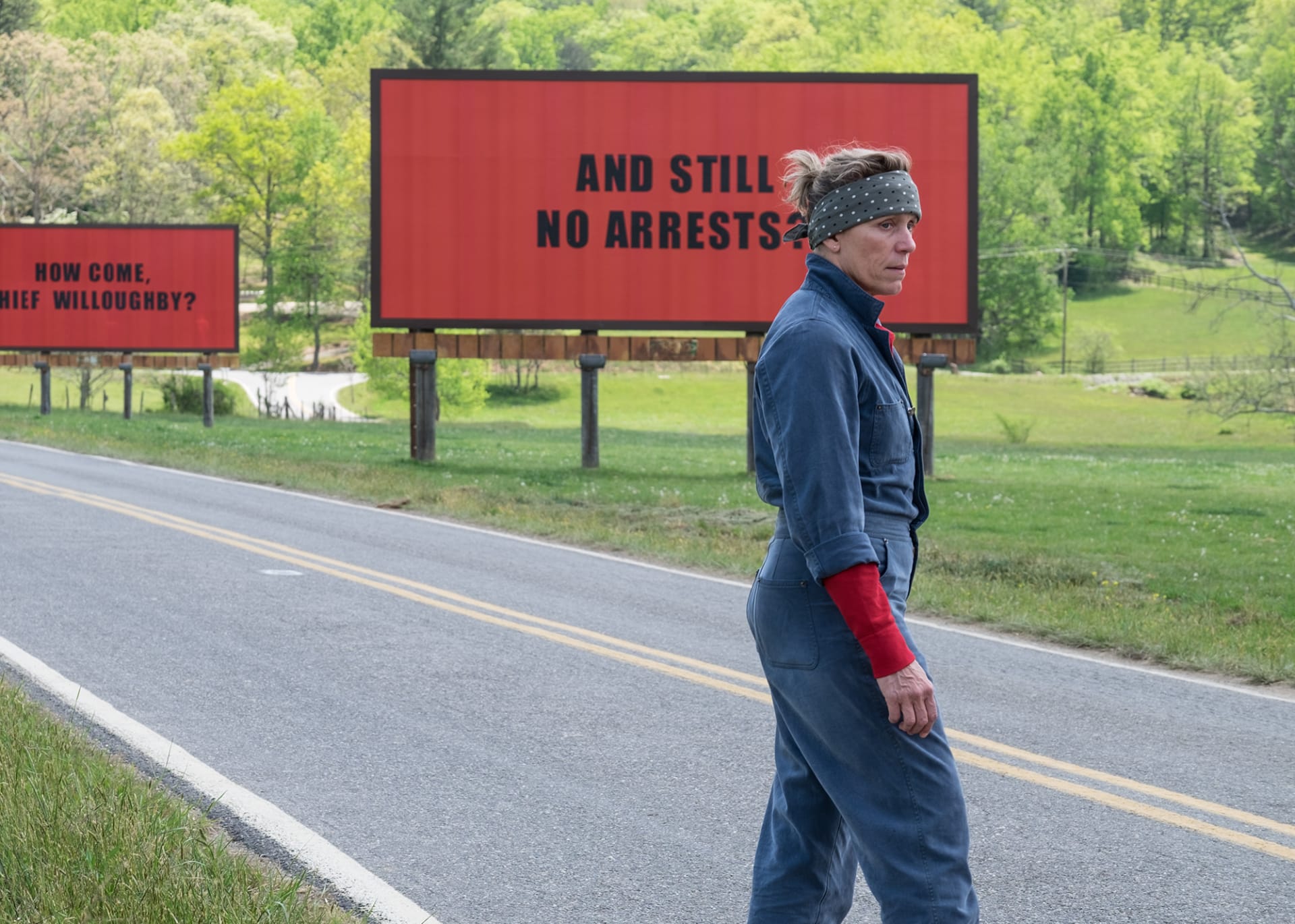 THREE BILLBOARDS Balances Cutting Drama and Comedy