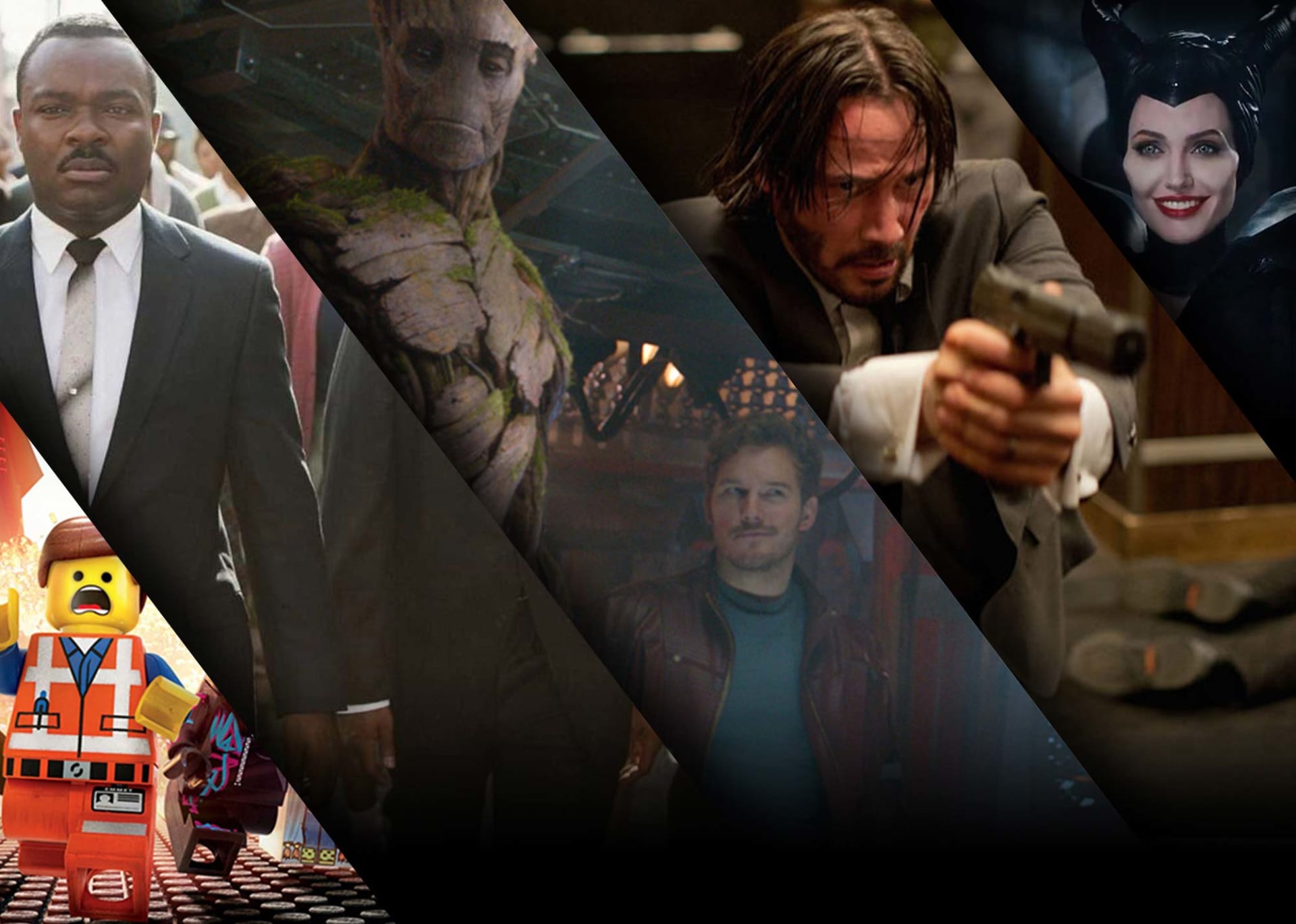 Who ruled the big screen in 2014?