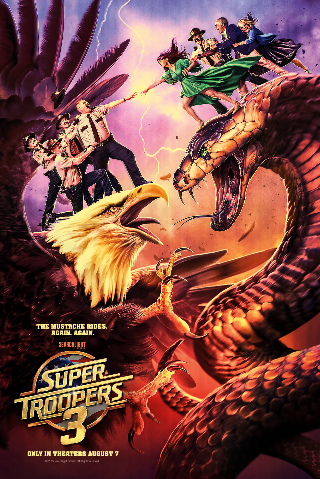 Super Troopers 3 movie poster