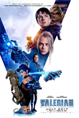Movie Poster Image for Valerian And The City Of A Thousand Planets