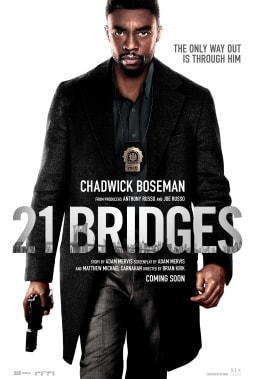 Movie Poster Image for 21 Bridges