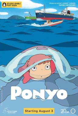Movie Poster Image for Ponyo - Studio Ghibli Fest 2024