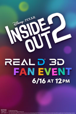 Movie Poster Image for Inside Out 2 Fan Event