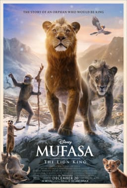 Movie Poster Image for Mufasa: The Lion King
