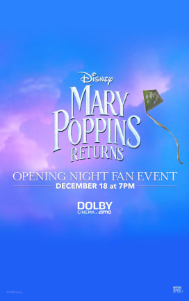 Opening Night Fan Event: MARY POPPINS RETURNS