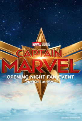 Opening Night Fan Event: Captain Marvel