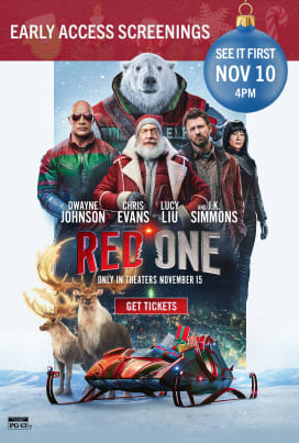 Red One: Early Access movie showtimes at an AMC Theatre near you.