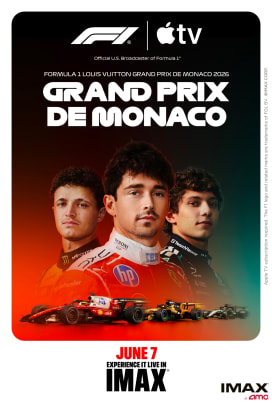 F1 on Apple TV Live in IMAX: Monaco Race
