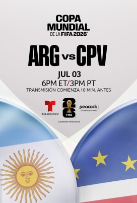 Argentina vs Cabo Verde - Telemundo presenta la Copa Mundial de la FIFA 2026
