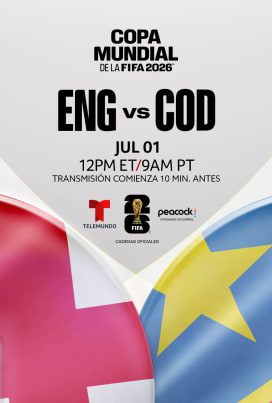 Inglaterra vs RD del Congo - Telemundo presenta la Copa Mundial de la FIFA 2026