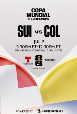 Suiza vs Colombia - Octavos de Final - Telemundo presenta la Copa Mundial de la FIFA 2026