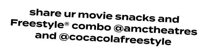 Your sip, your story. Ready for a fire movie night? See what our friends are up to. Share your movie snacks and freestyle combo @amctheatres and @cocacolafreestyle_us