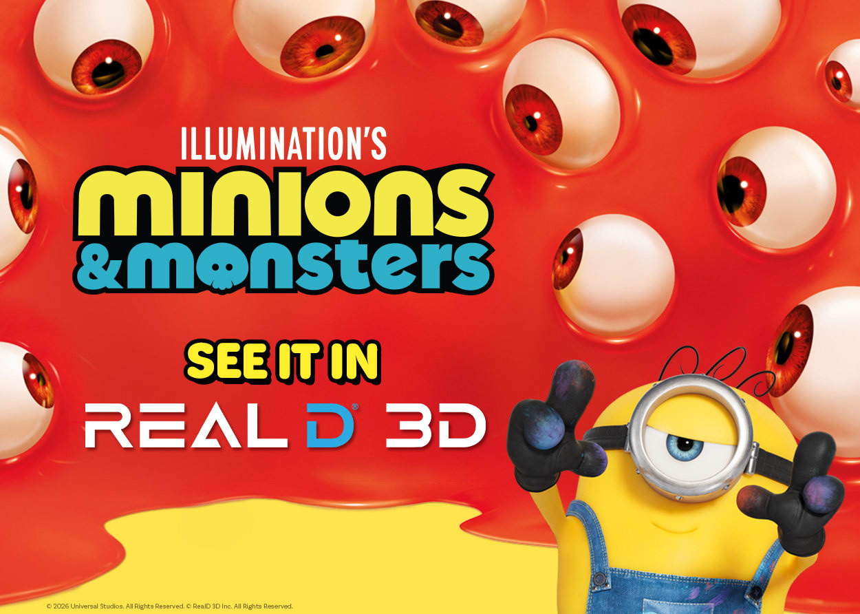 Minions & Monsters RealD