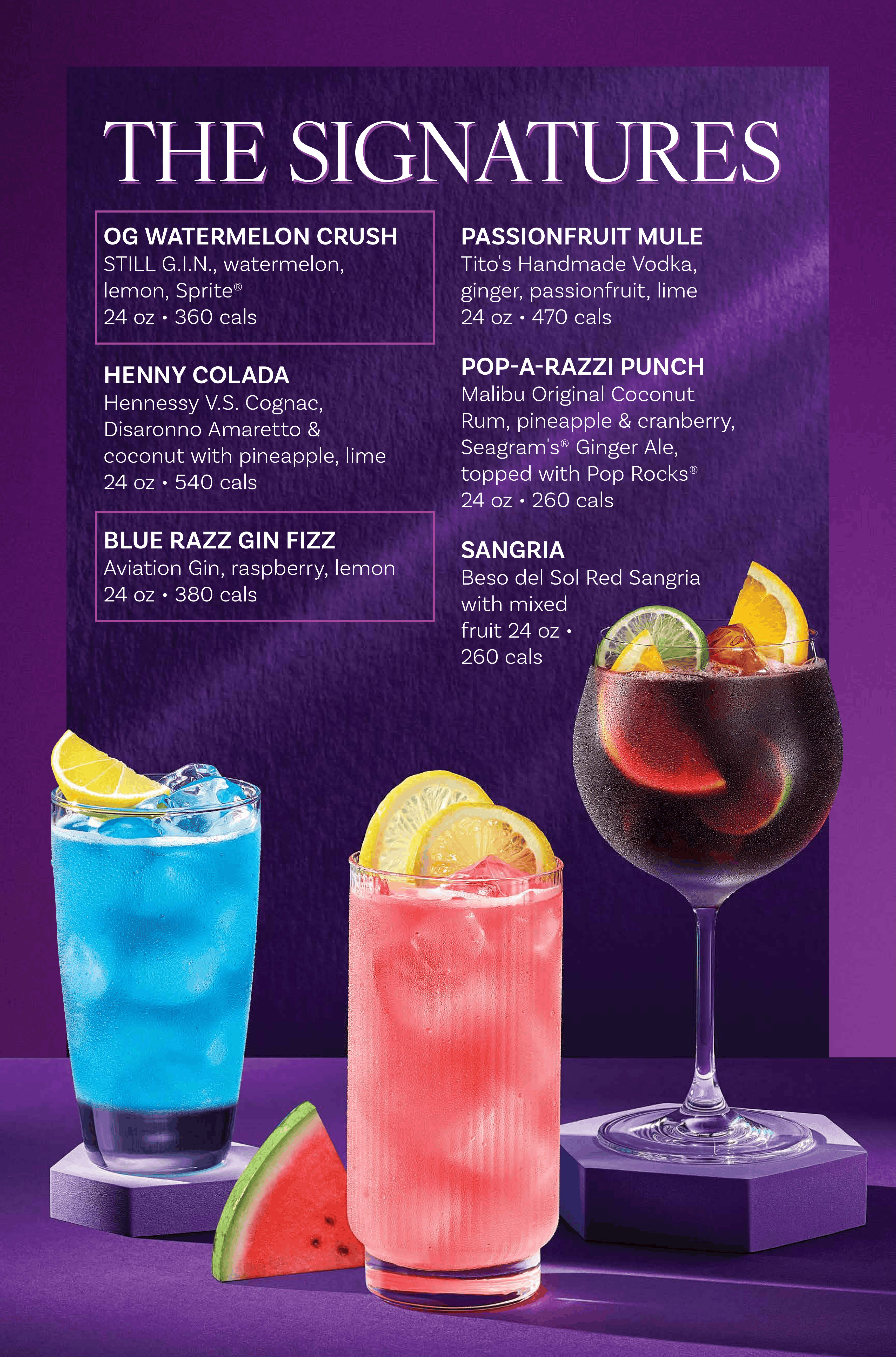 Signature Cocktails