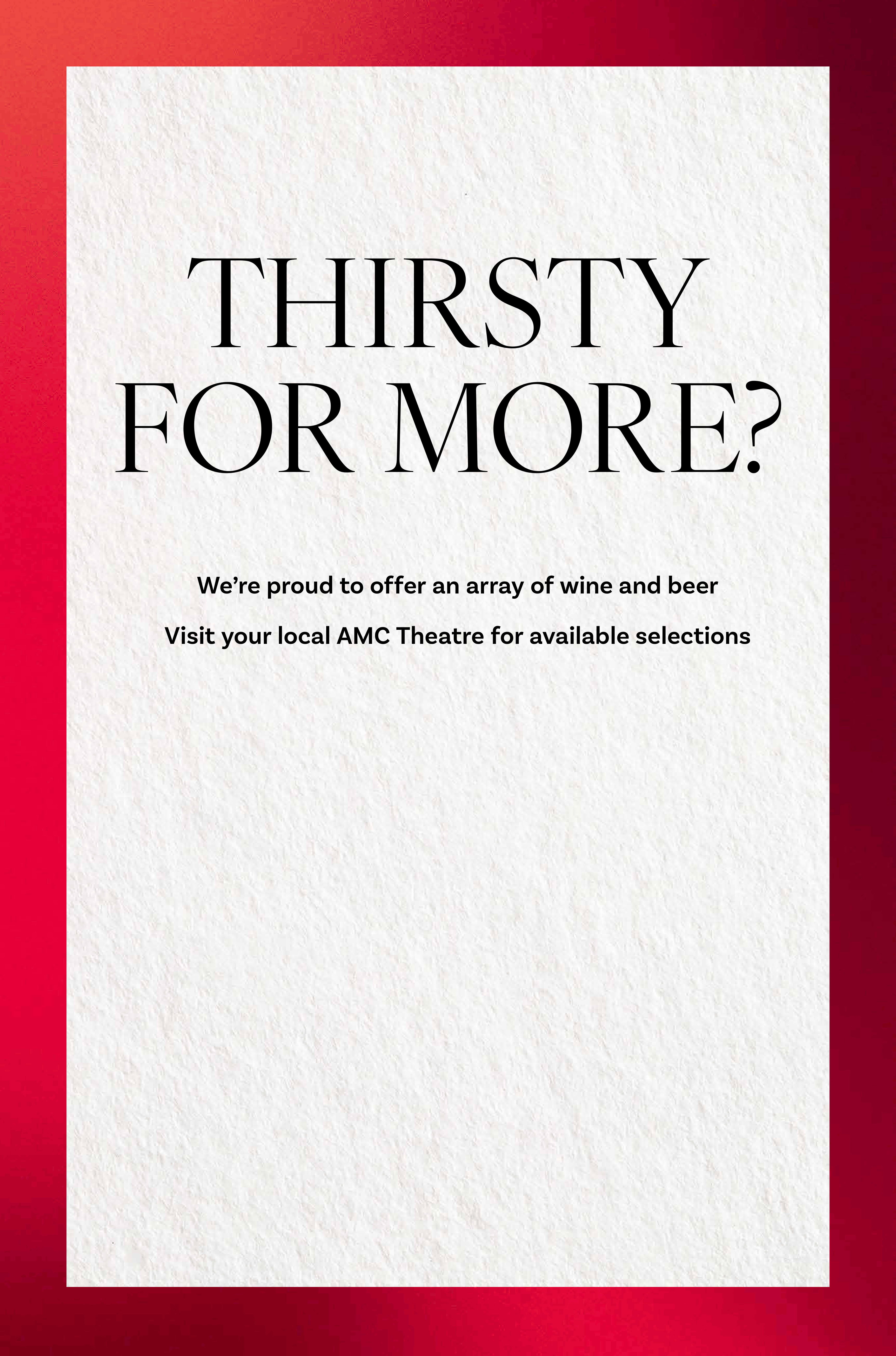 Thirsty