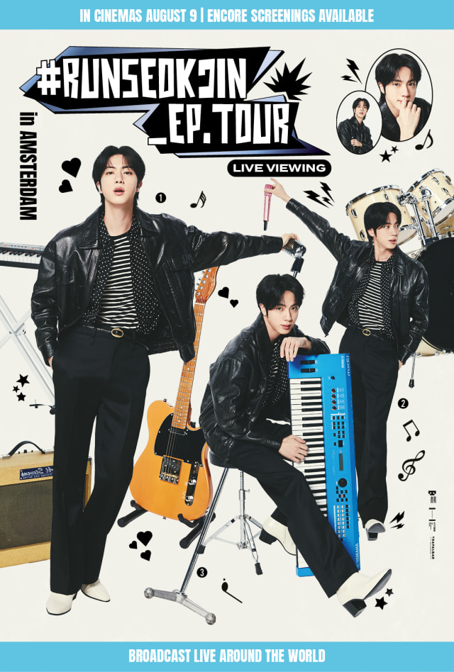 RUNSEOKJIN_EP.TOUR in AMSTERDAM: LIVE VIEWING movie showtimes at