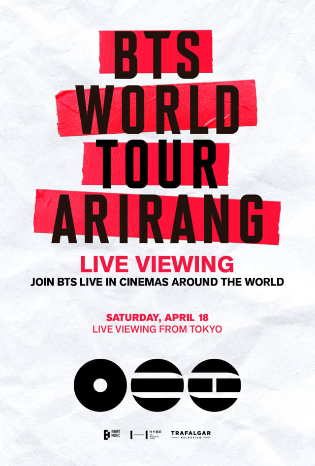 BTS ARIRANG 日本公演　コンプ BTS WORLD TOUR 'ARIRANG' IN JAPAN: LIVE VIEWING movie showtimes at