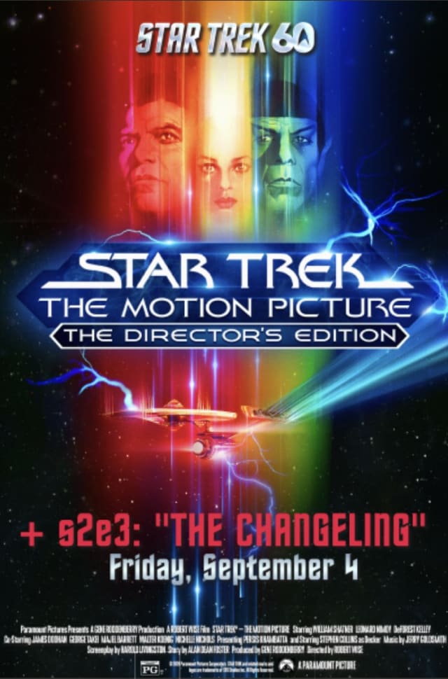 The Changeling + Star Trek: The Motion Picture - Director's Edition - 60th Anniversary Event
