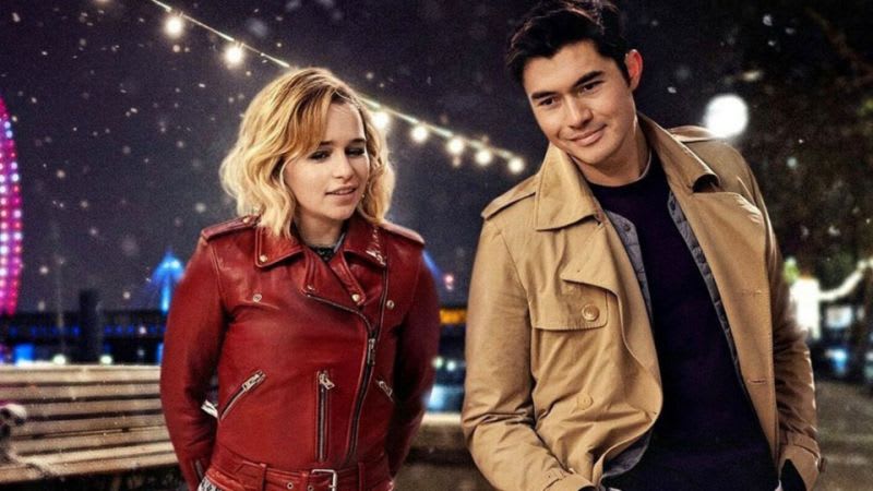 Henry Golding and Emilia Clarke in Last Christmas