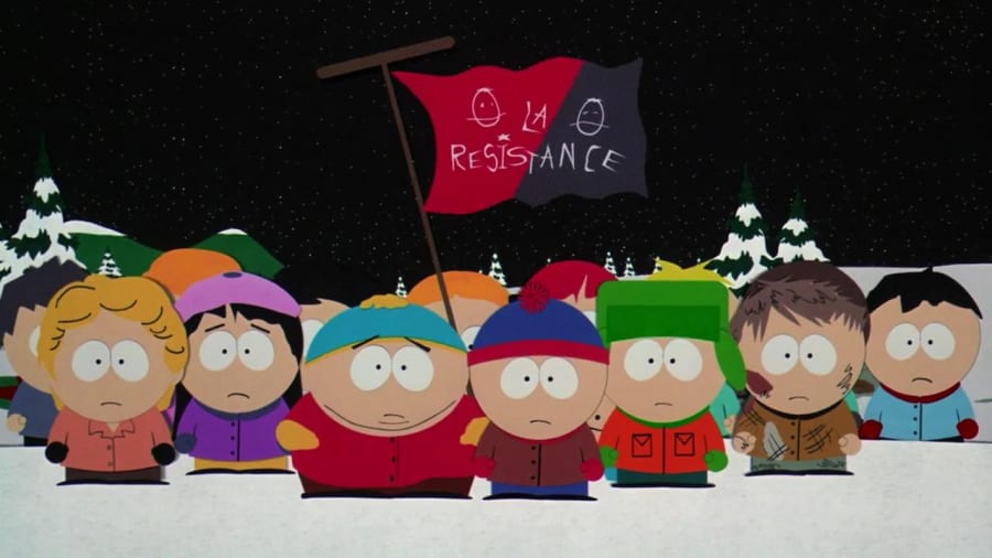 the South Park kids South park Bigger Longer and Uncut