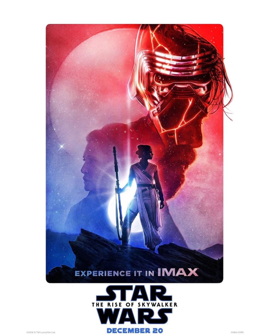Star Wars The Rise Of Skywalker IMAX poster