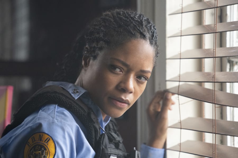 Naomie Harris in Black and Blue