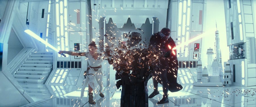 Rey and Kylo Ren go toe-to-toe The RIse Of Skywalker