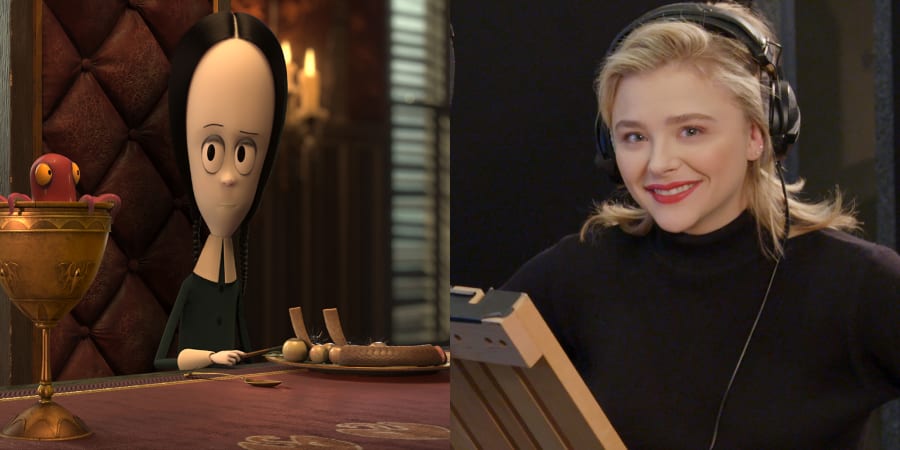 Chloë Grace Moretz as Wednesday Addams