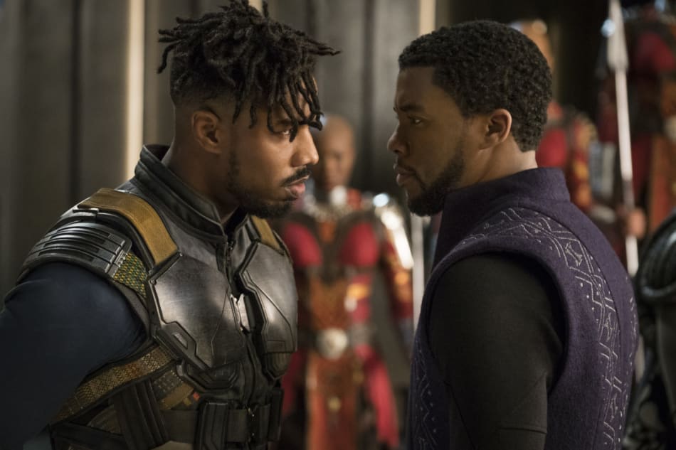 On Set With BLACK PANTHER Stars