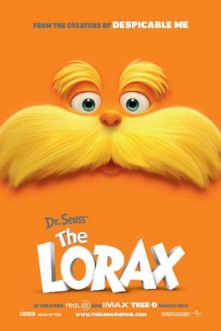 movie poster for Dr. Seuss' The Lorax