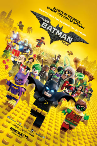 movie poster for The Lego Batman Movie