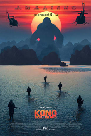 movie poster for Kong: Skull Island